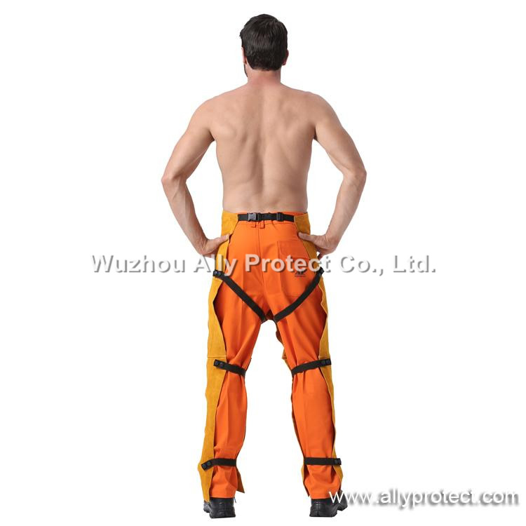 AP-2042 Golden Leather Welding Chap